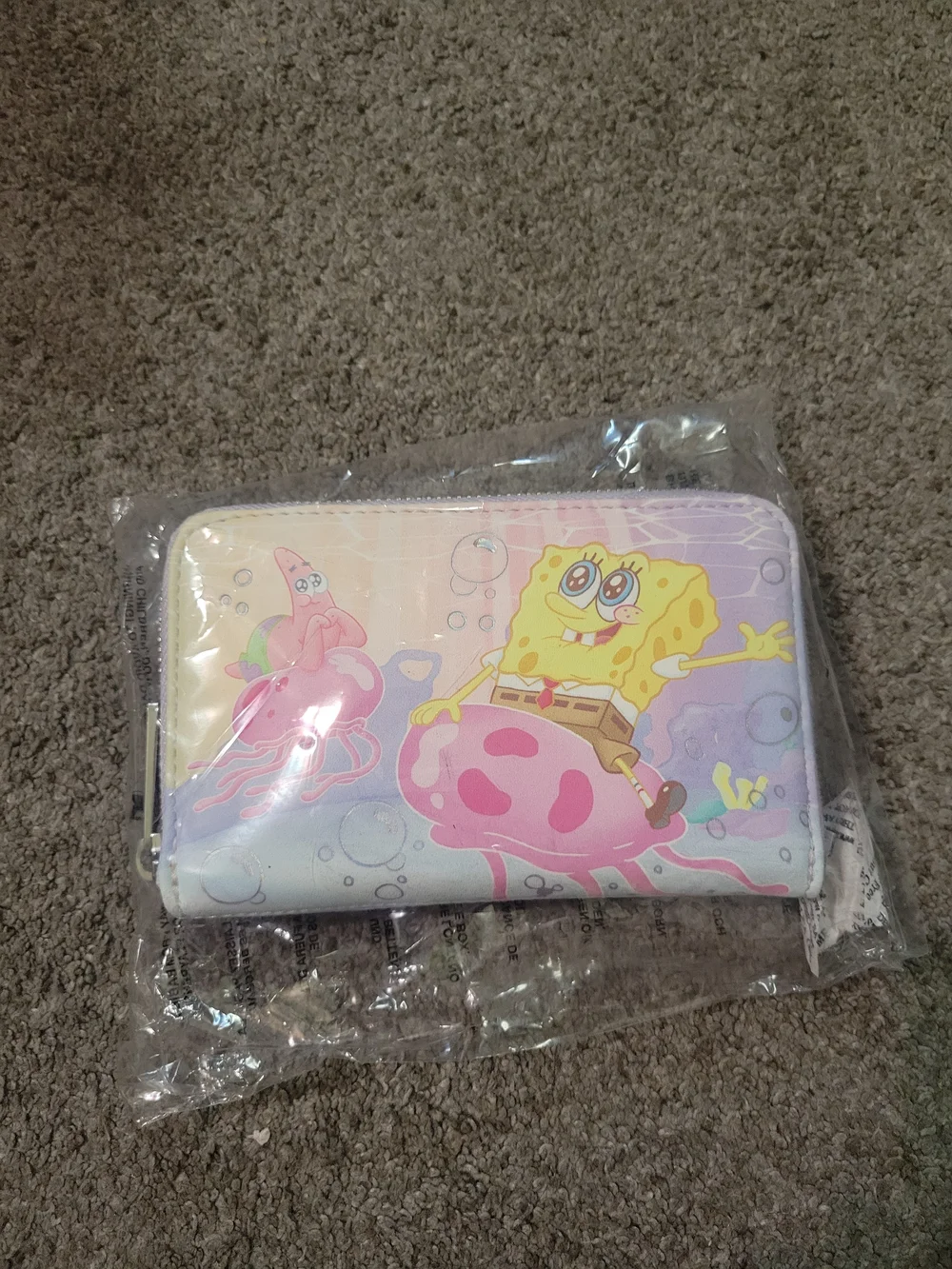 Nickelodeon X Loungefly SpongeBob Pastel Jellyfish Backpack And Wallet